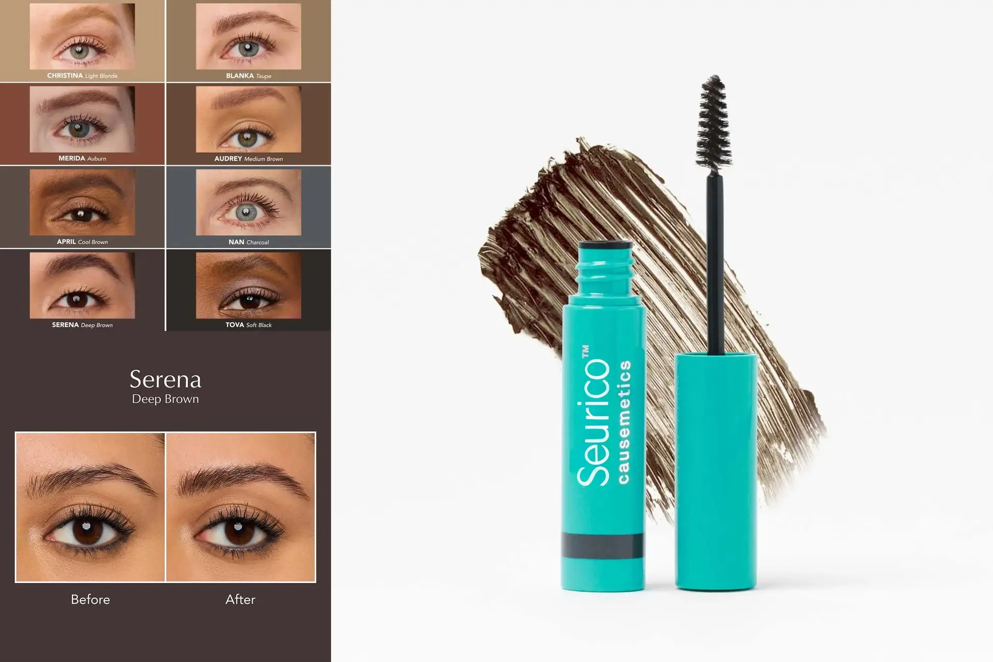 Seurico Waterproof Brow Gel Semi-Permanent Eyebrow Gel