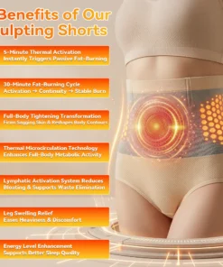 SEURICO® Moringa & Berberine 4-In-1 Micro-Particle Sculpting & Fat-Burn Shorts