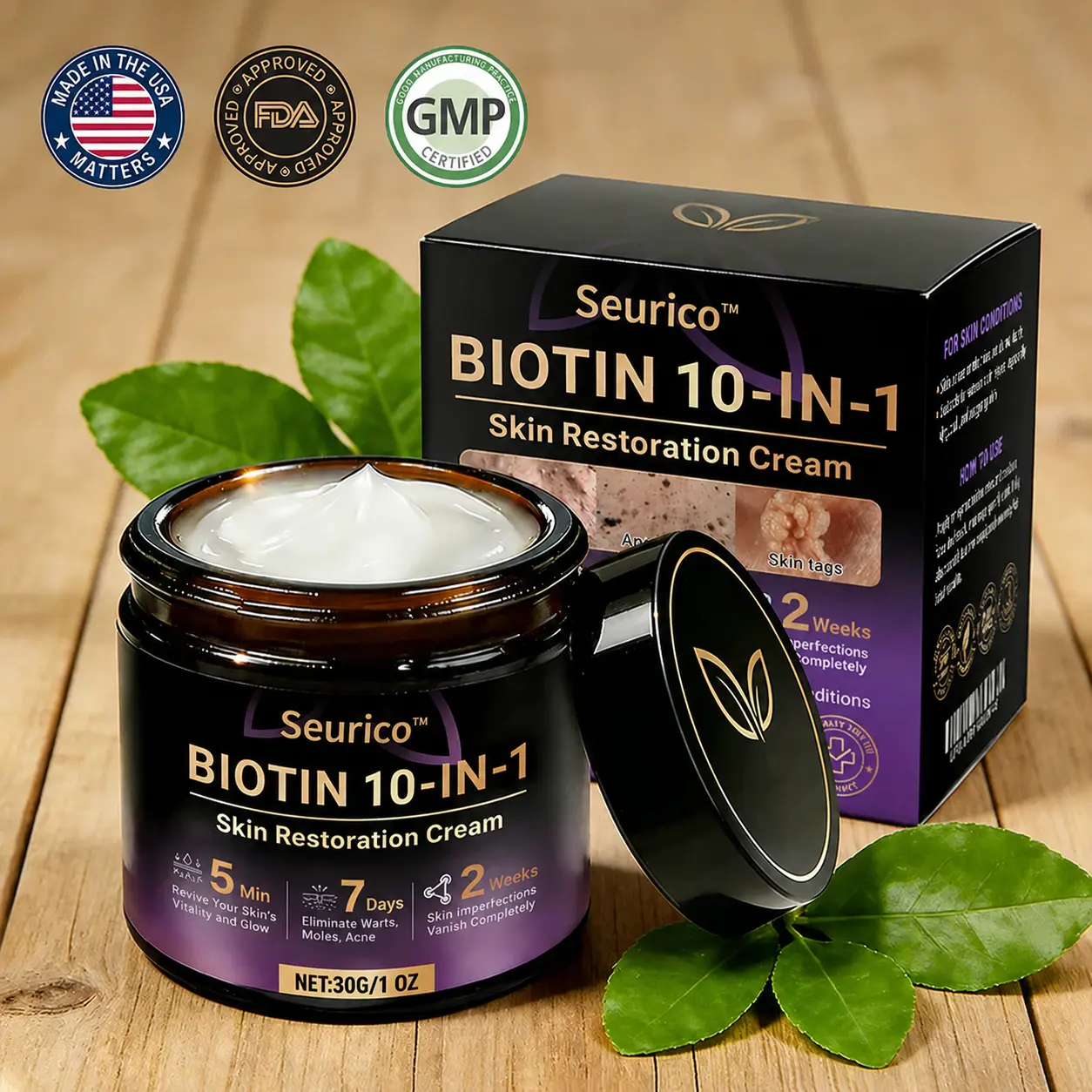 Seurico™ 10-in-1 Biotin Skin Restoration Cream